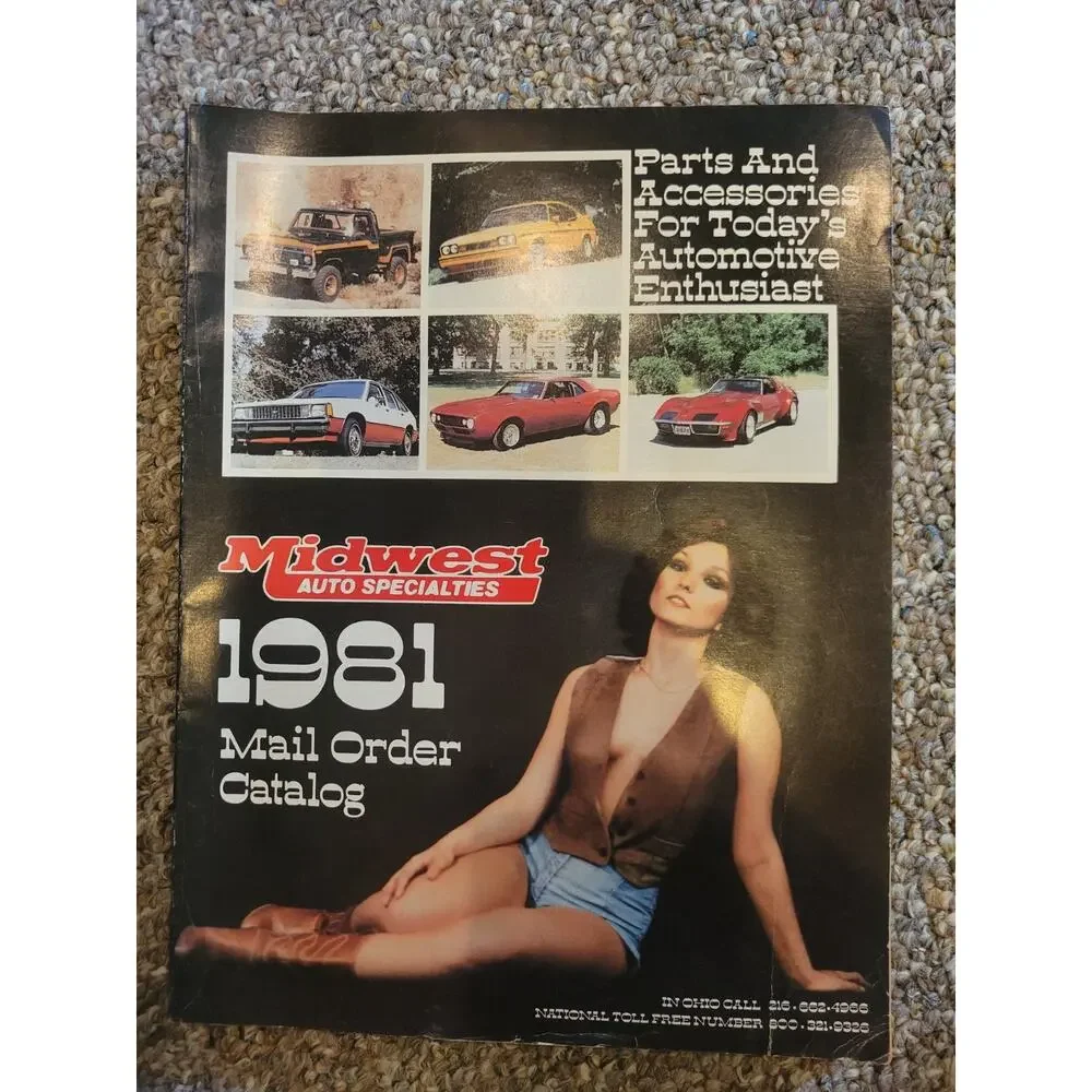 Vtg Midwest Auto Specialties 1981 Mail Order Car Parts & Accessories Catalog‎
